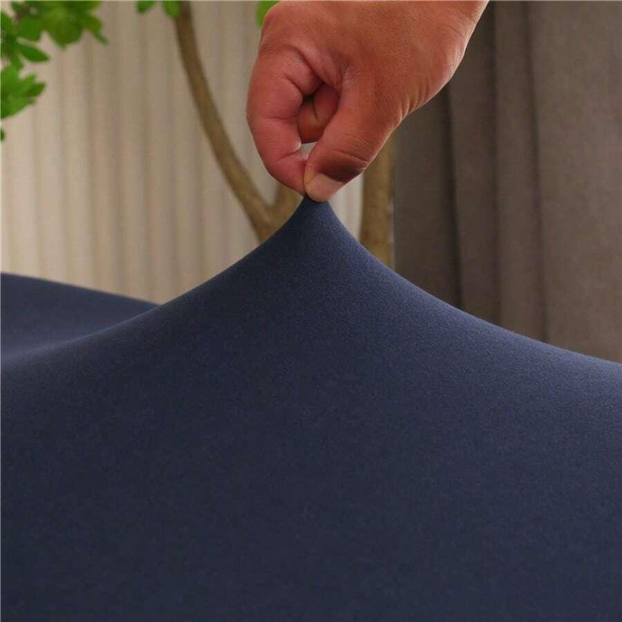 SHEIN GRANATOWY POKROWIEC NA SOFĘ S07__110-140CM