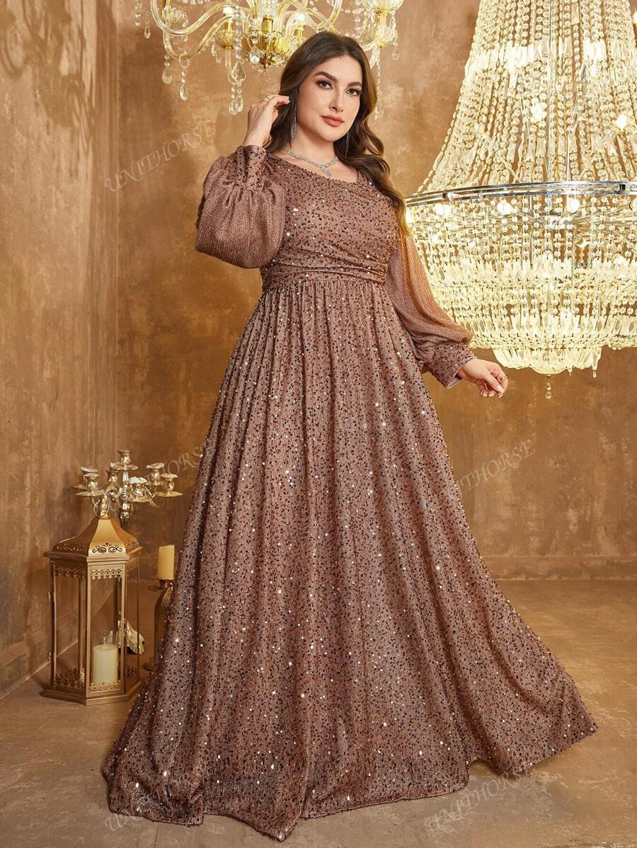SHEIN MAXI SUKIENKA CEKINY S06__54