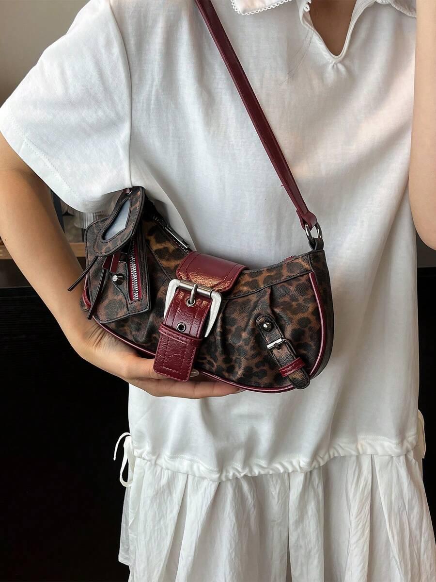 SHEIN TOREBKA ANIMAL PRINT S07__26X6X12