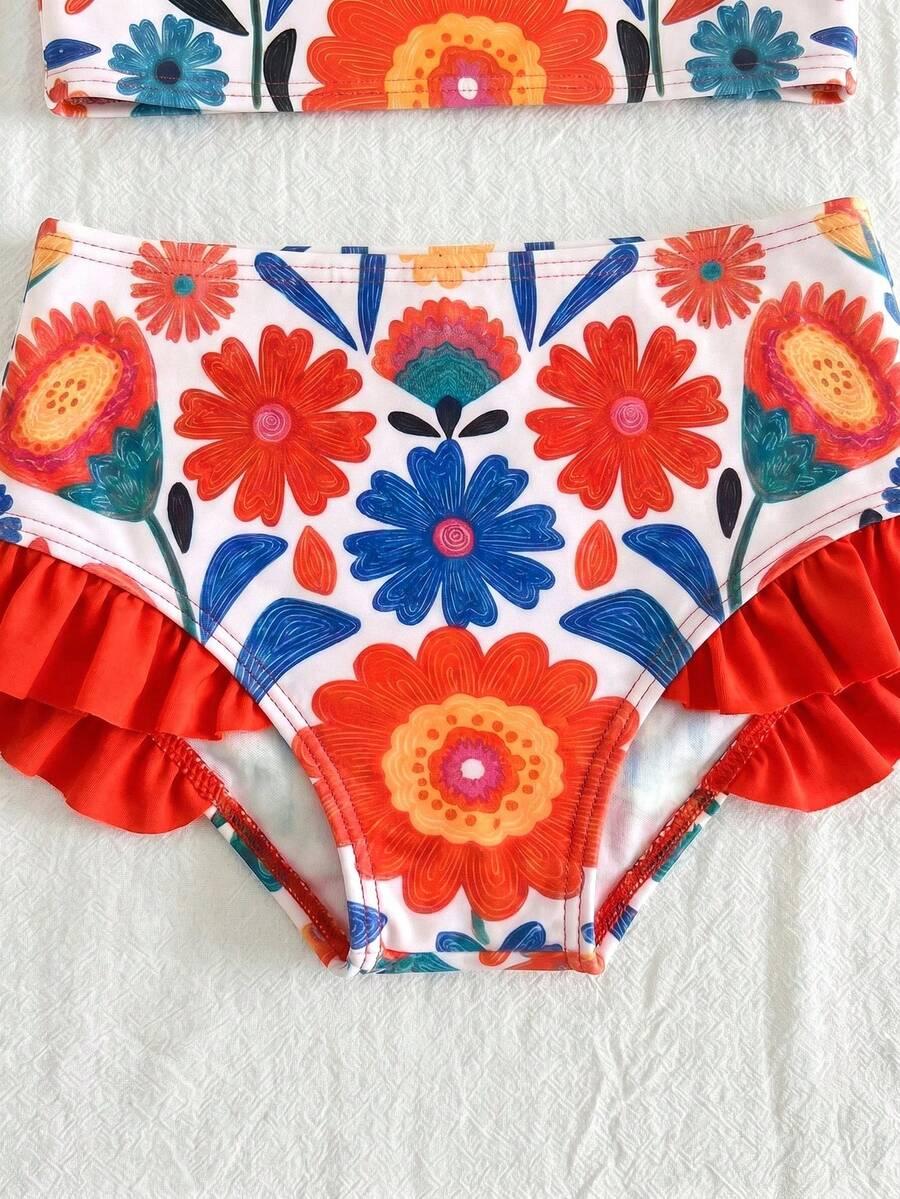 SHEIN DWUCZĘŚCIOWY STRÓJ KĄPIELOWY S09__116-122