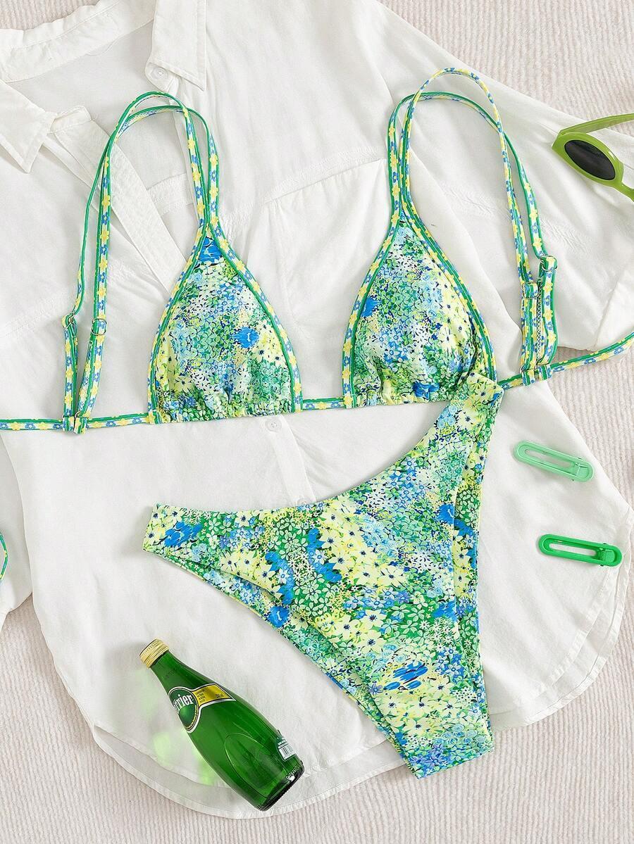 SHEIN DWUCZĘŚCIOWY STRÓJ KĄPIELOWY S09__S