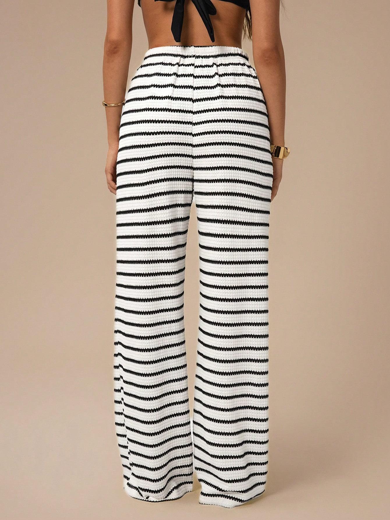SHEIN SPODNIE CASUAL PASKI S09__M