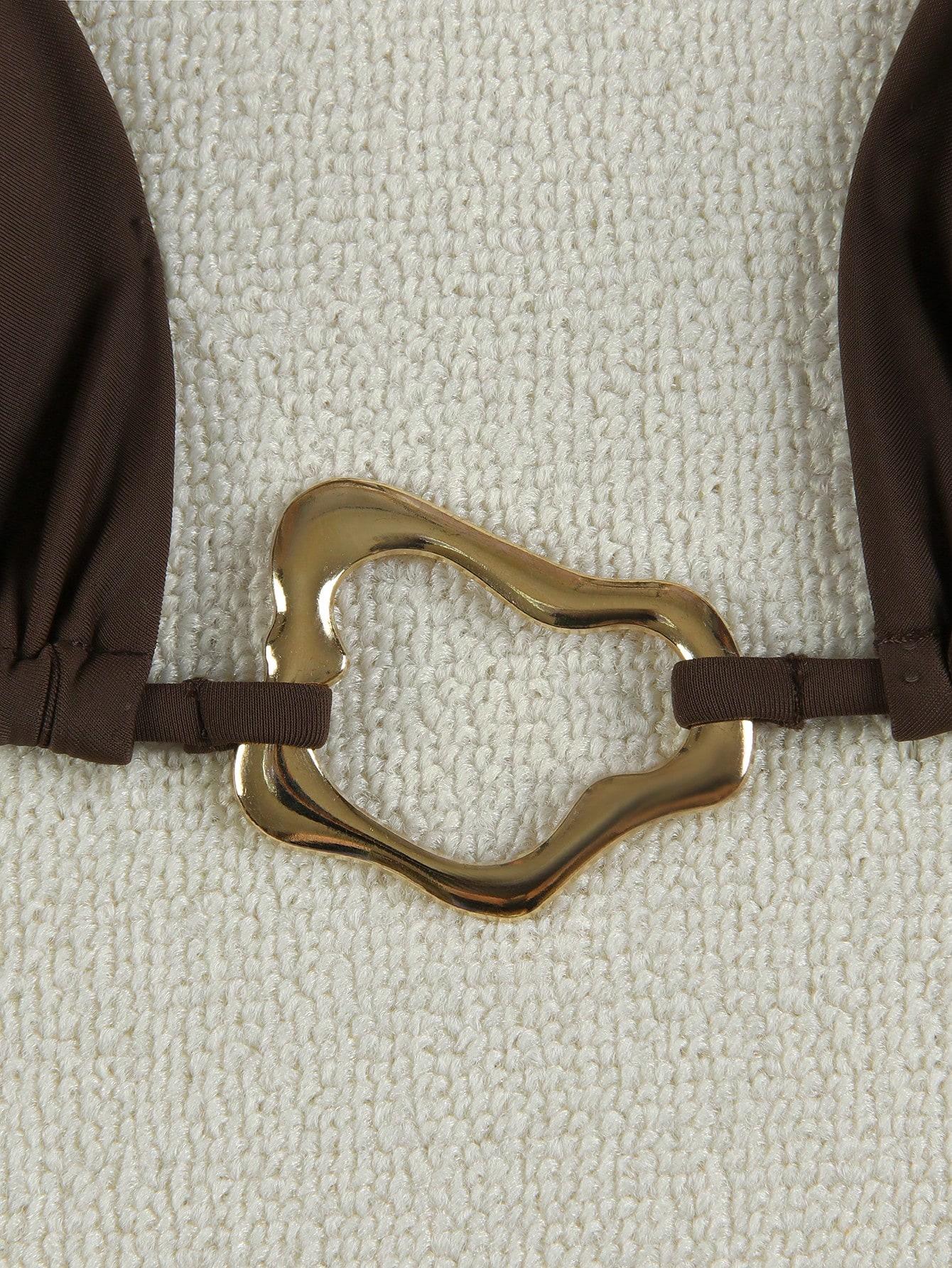 SHEIN DWUCZĘŚCIOWY STRÓJ KĄPIELOWY S09__XS