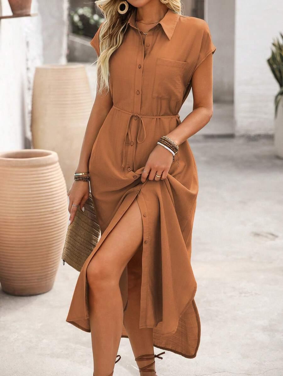 SHEIN SUKIENKA KRÓTKI RĘKAW S06__M