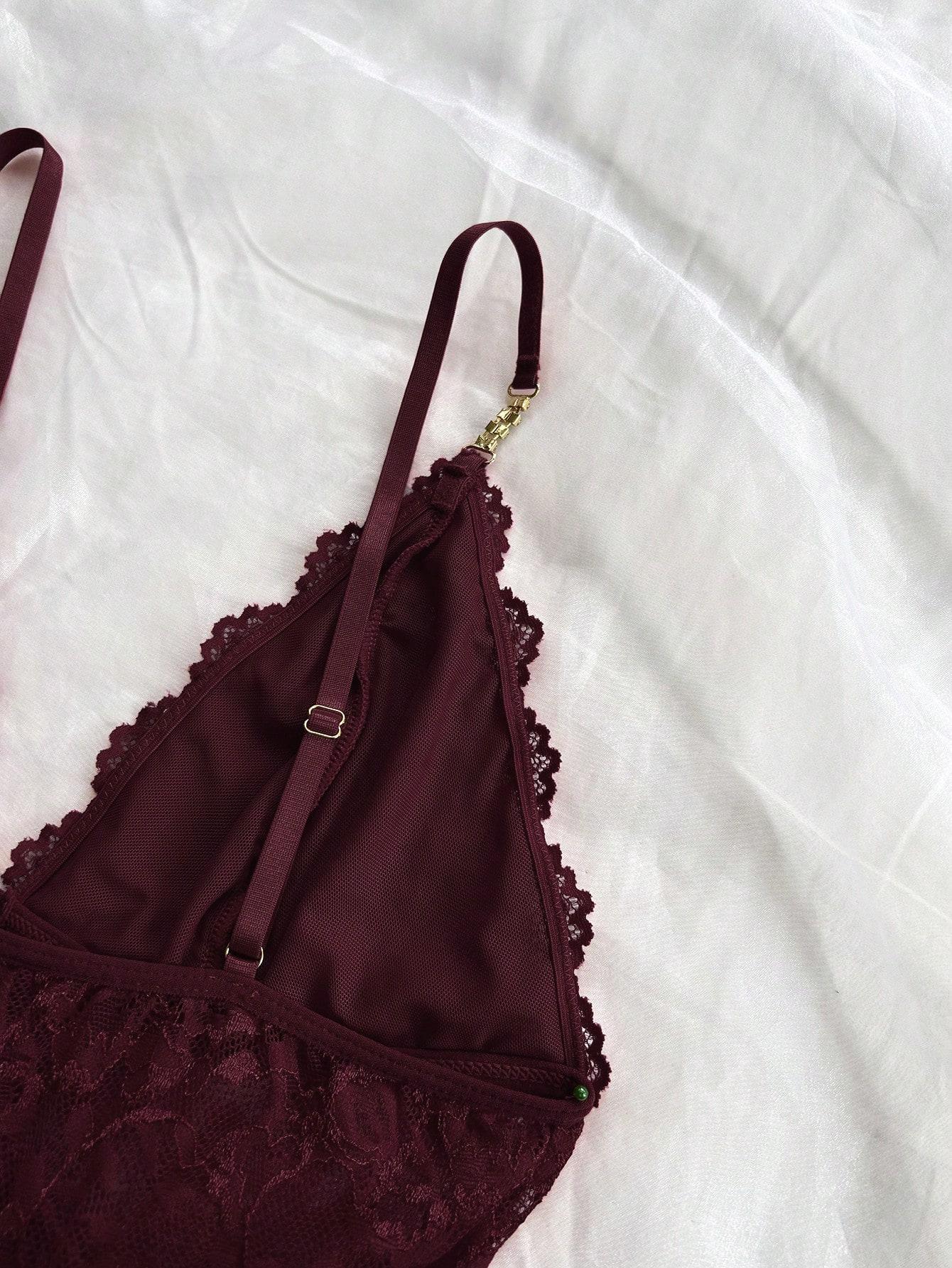SHEIN BORDOWA KOSZULA NOCNA S06__S