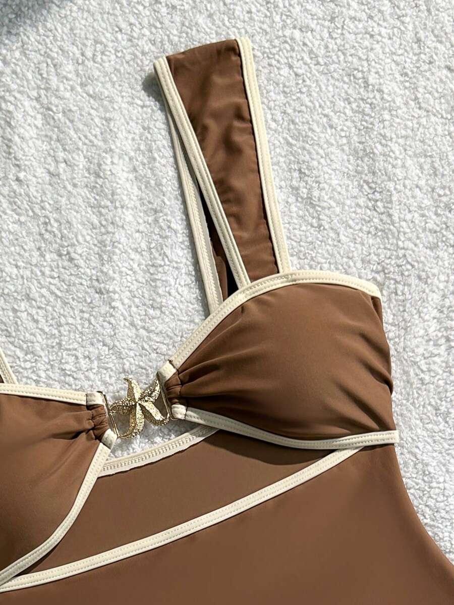 SHEIN JEDNOCZĘŚCIOWY STRÓJ KĄPIELOWY S09__XXL