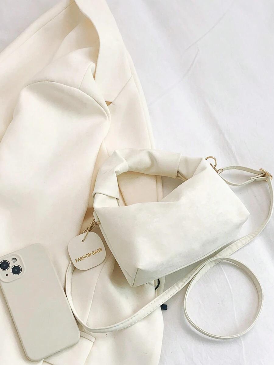 SHEIN BIAŁA TOREBKA NA RAMIĘ S07__20X8X12