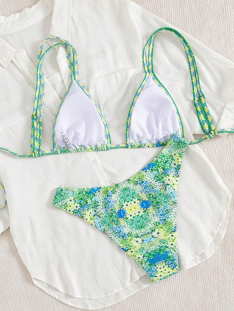 SHEIN DWUCZĘŚCIOWY STRÓJ KĄPIELOWY S09__S