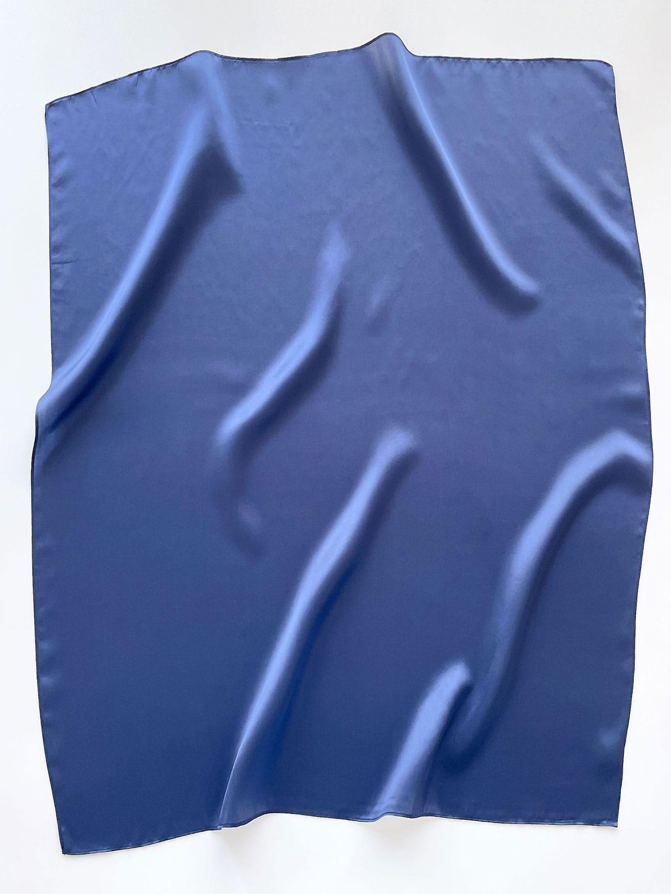 SHEIN GRANATOWA CHUSTA APASZKA S07