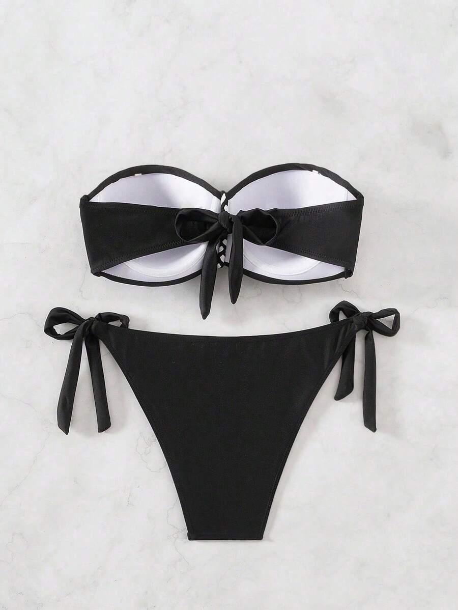 SHEIN DWUCZĘŚCIOWY STRÓJ KĄPIELOWY S09__XS