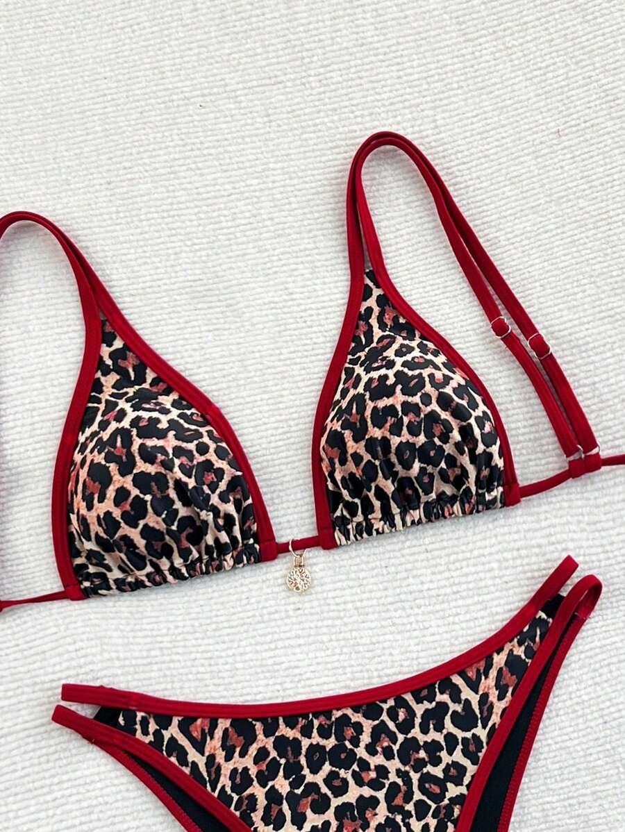 SHEIN DWUCZĘŚCIOWY STRÓJ KĄPIELOWY S09__M