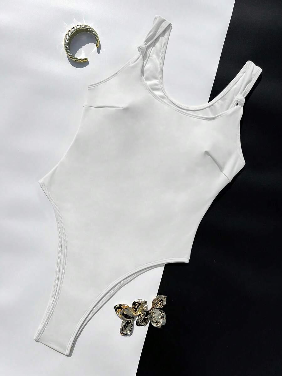 SHEIN JEDNOCZĘŚCIOWY STRÓJ KĄPIELOWY S09__M