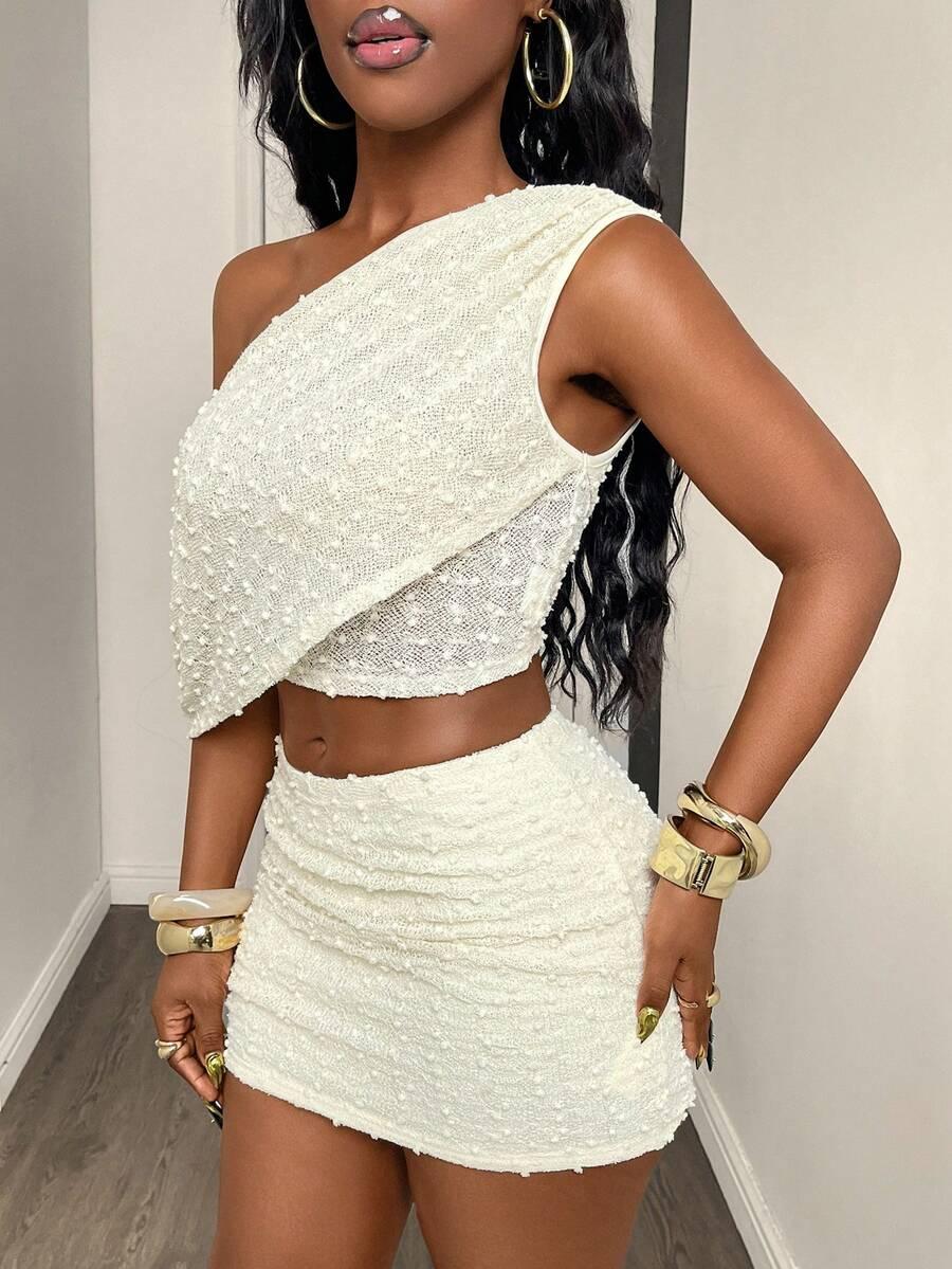 SHEIN SPÓDNICA TOP KOMPLET S06__M