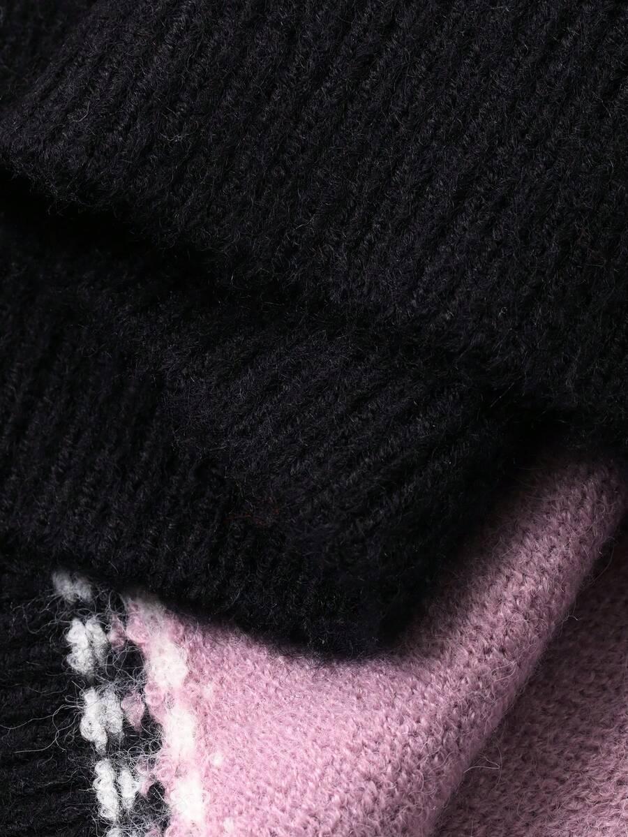 DAZY SWETER DZIANINA ZAMEK S06__L