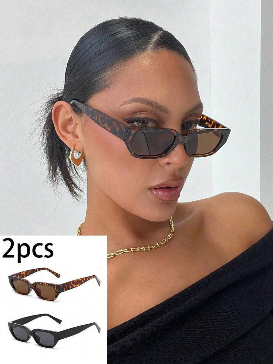 SHEIN OKULARY PRZECIWSŁONECZNE 2-PACK S07