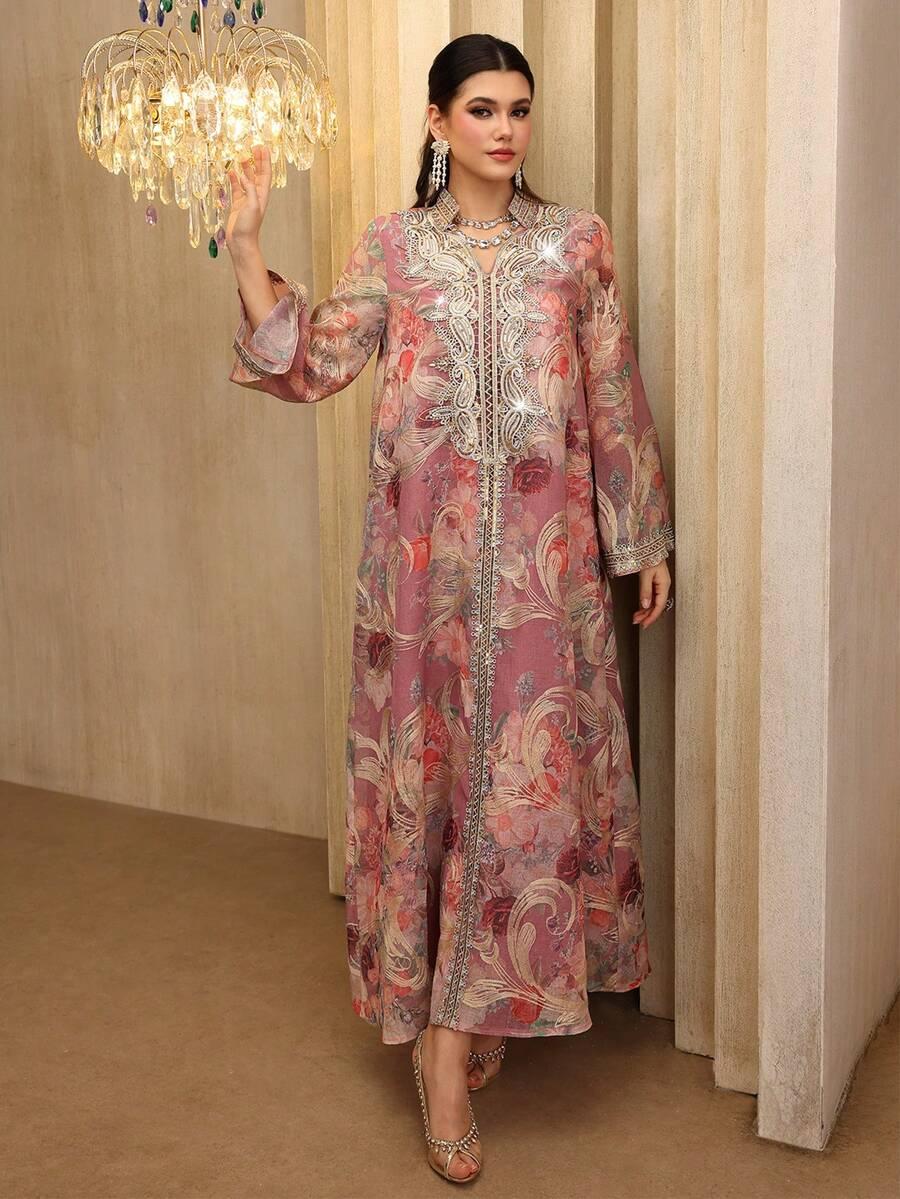 AL NAJMA MAXI SUKIENKA PRINT S06__S