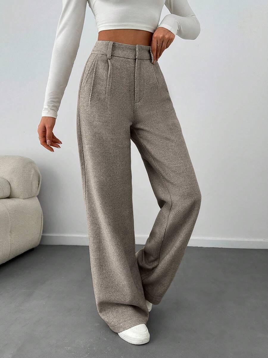 SHEIN SPODNIE WYSOKI STAN S06__XL