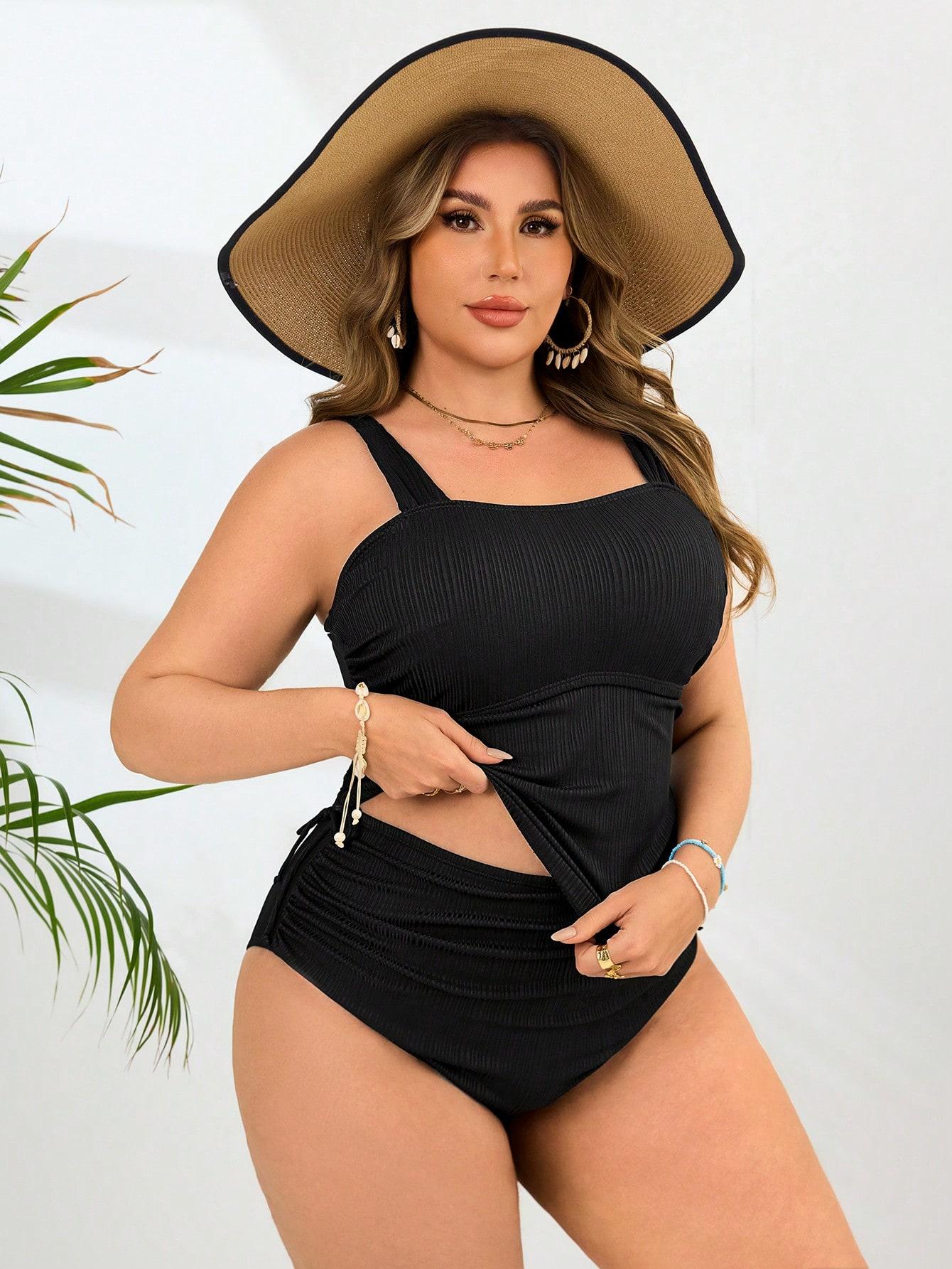 SHEIN DWUCZĘŚCIOWY STRÓJ KĄPIELOWY S09__XXL
