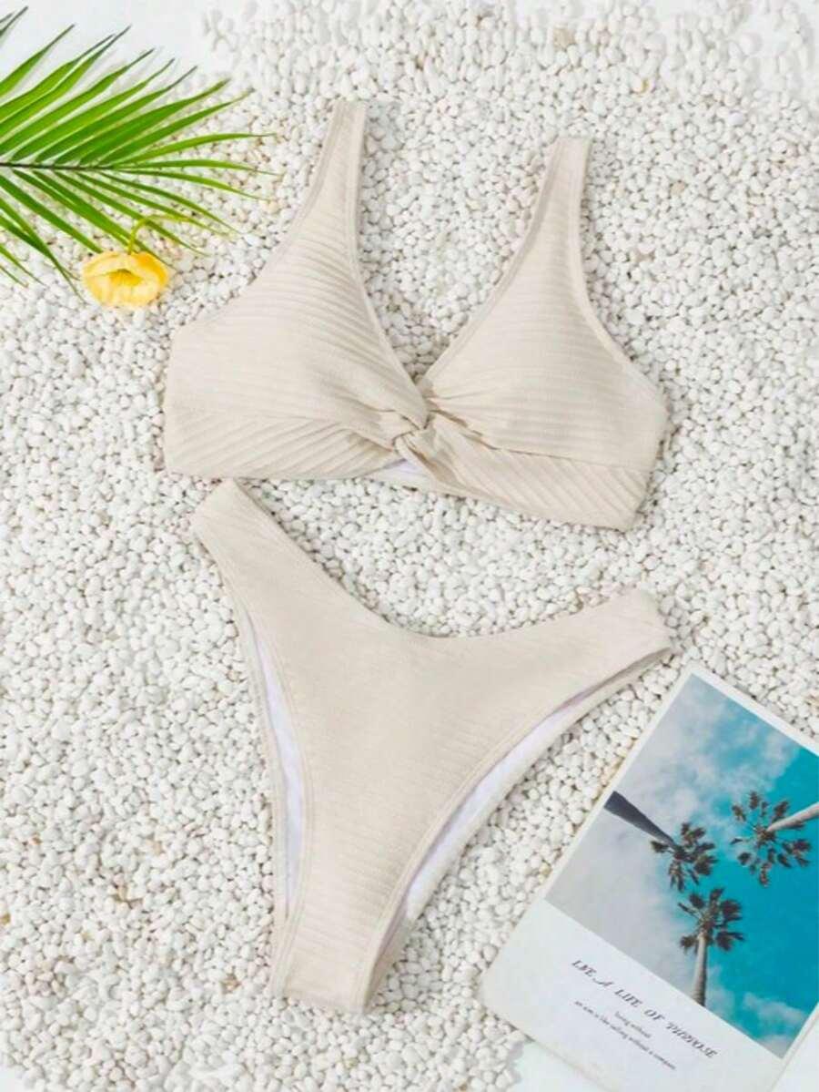 SHEIN DWUCZĘŚCIOWY STRÓJ KĄPIELOWY S09__M