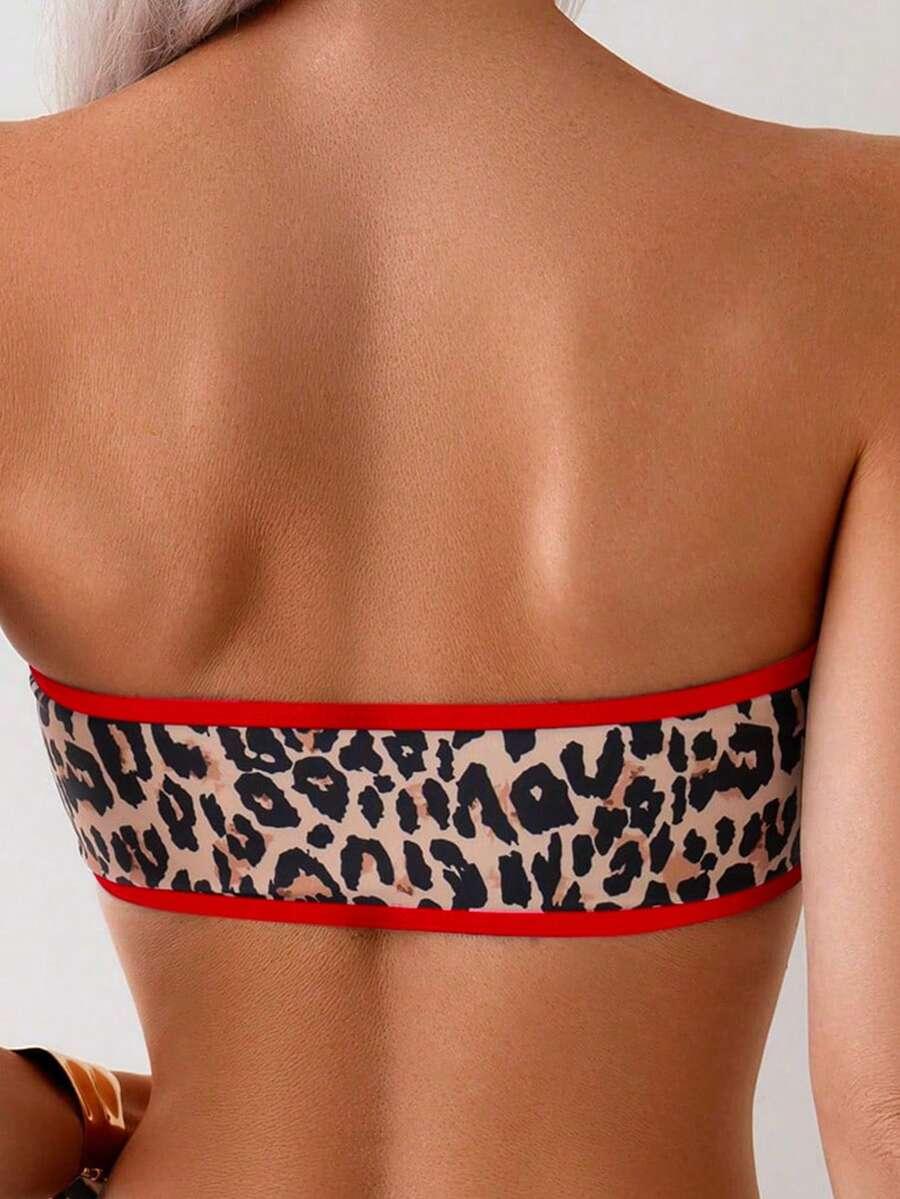 SHEIN DWUCZĘŚCIOWY STRÓJ KĄPIELOWY S09__L