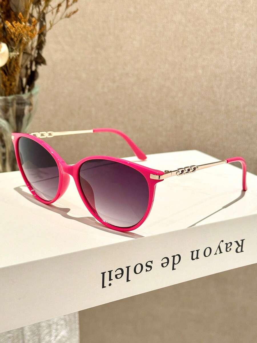 SHEIN OKULARY PRZECIWSŁONECZNE RÓŻOWE OPRAWKI S07