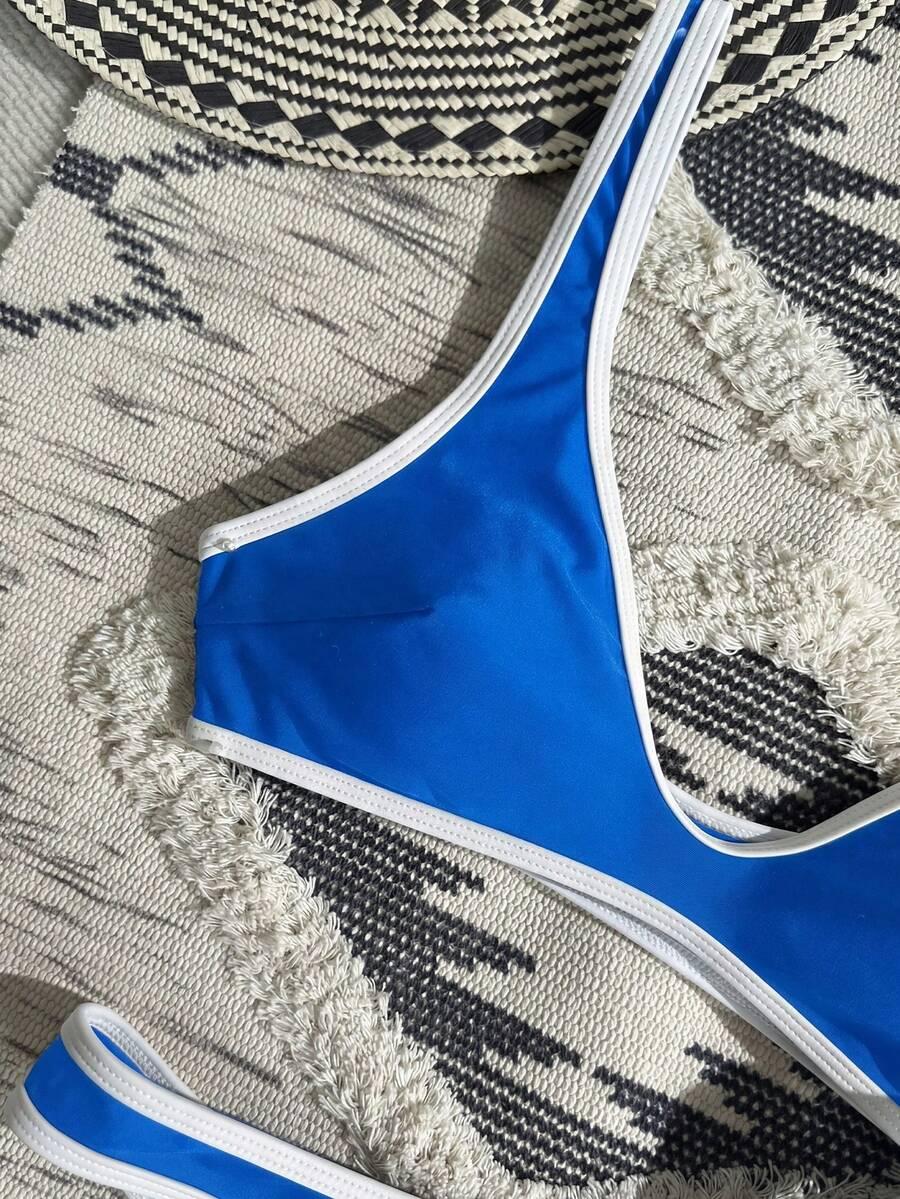 SWIM VCAY NIEBIESKI DWUCZĘŚCIOWY STRÓJ KĄPIELOWY S09__XL