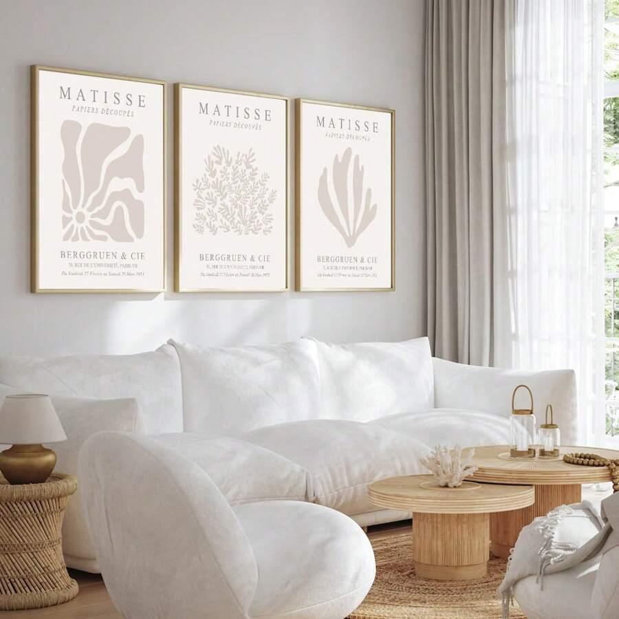SHEIN PLAKAT DEKORACJA 3-PACK S07__30X40CM