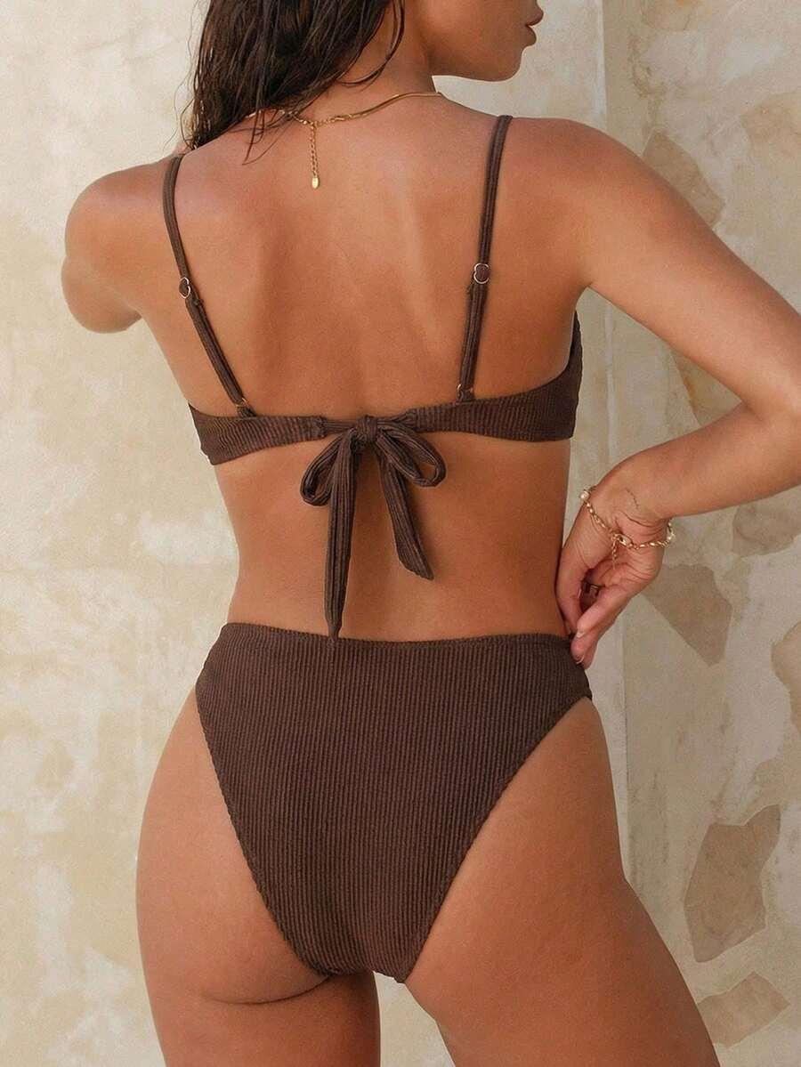 SHEIN DWUCZĘŚCIOWY STRÓJ KĄPIELOWY S09__S