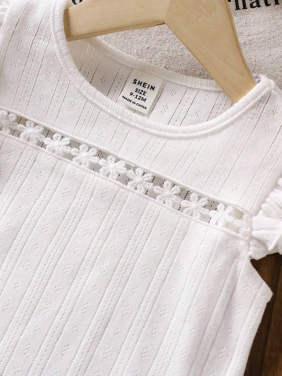 SHEIN BIAŁA BLUZKA KWIATY S06__92-98
