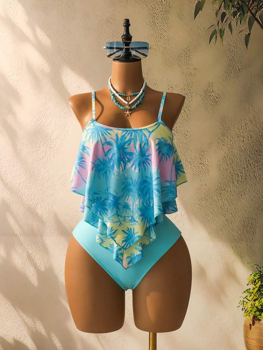 SWIM LUSHOIRE DWUCZĘŚCIOWY STRÓJ KĄPIELOWY PRINT S09__L