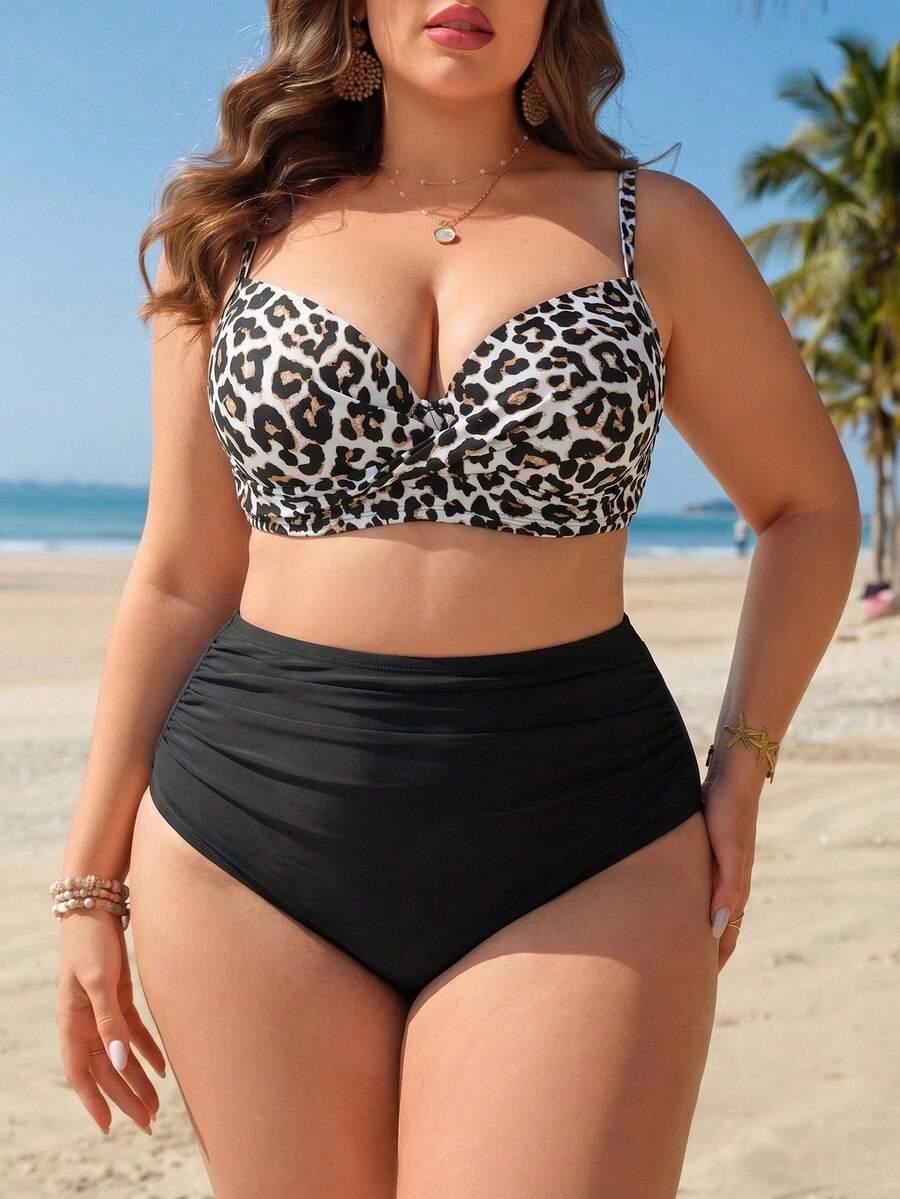 SHEIN DWUCZĘŚCIOWY STRÓJ KĄPIELOWY S09__52