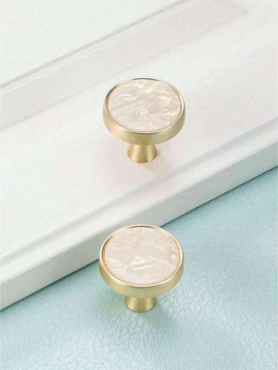 SHEIN ZŁOTY UCHWYT DO SZAFEK 2-PACK S07__