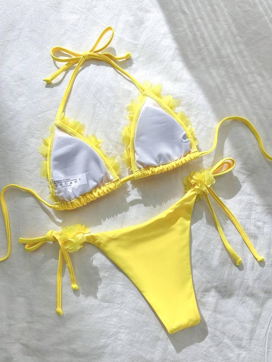 SHEIN DWUCZĘŚCIOWY STRÓJ KĄPIELOWY S09__S
