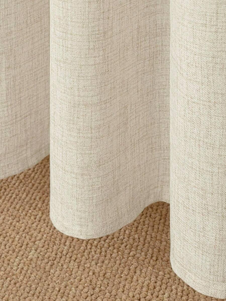 SHEIN BEŻOWA ZASŁONA 1-PACK S07__300X260CM