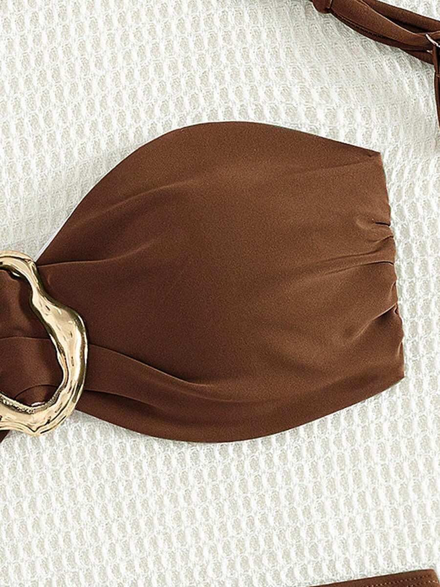 SHEIN DWUCZĘŚCIOWY STRÓJ KĄPIELOWY S09__M