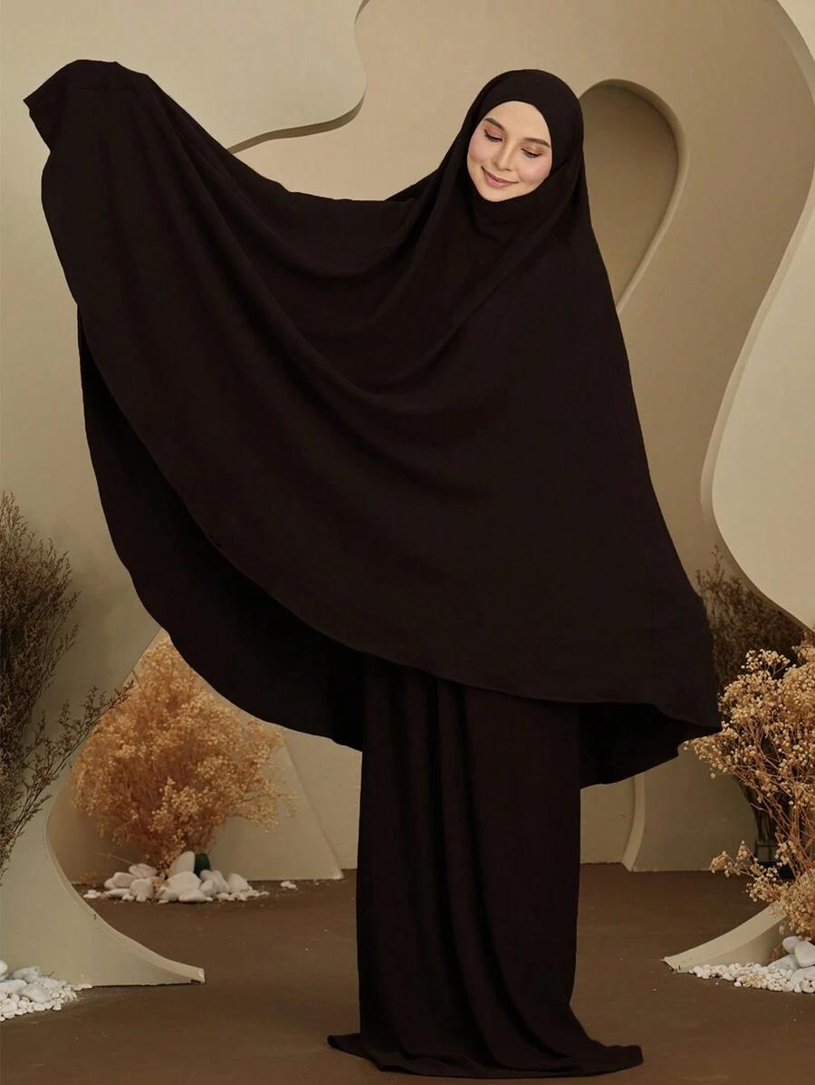 SHEIN CZARNA CHUSTA NA GŁOWĘ S07
