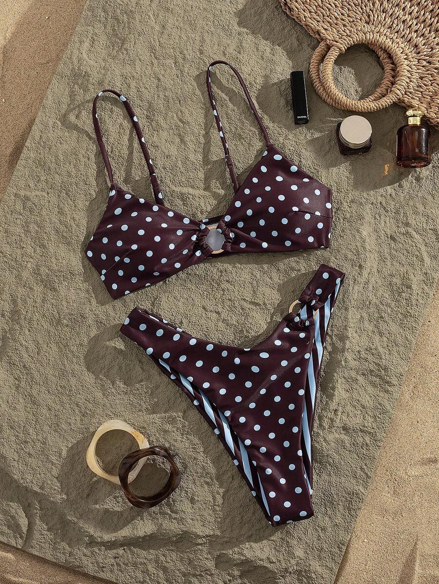 SHEIN DWUCZĘŚCIOWY STRÓJ KĄPIELOWY S09__XL