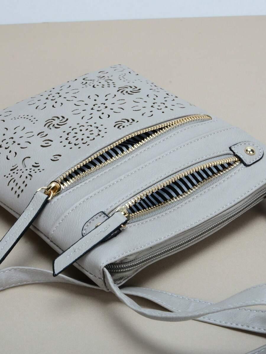 SHEIN SZARA TOREBKA NA RAMIĘ S07__20X23CM