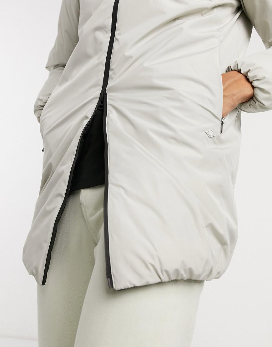 PULL&BEAR DWUSTRONNA KURTKA Z KAPTUREM ZAMEK W01__L