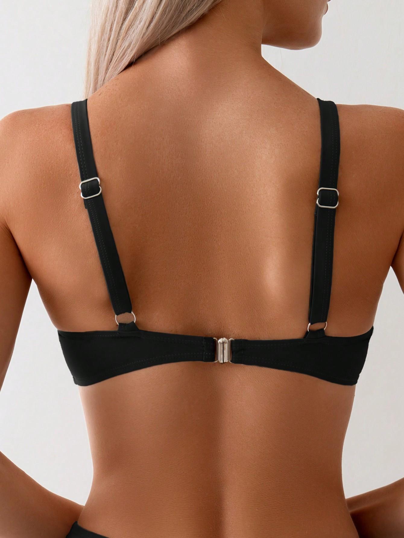 SHEIN DWUCZĘŚCIOWY STRÓJ KĄPIELOWY S09__S