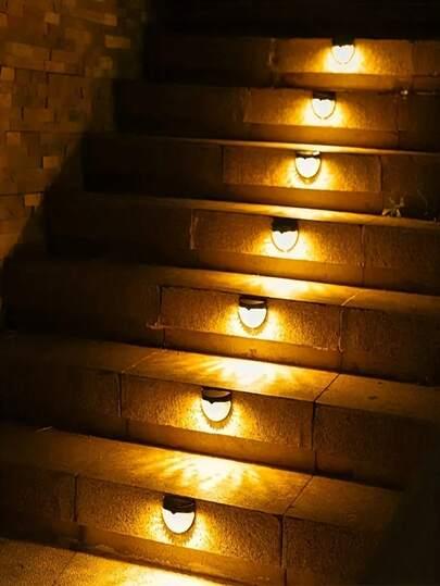 SHEIN LAMPA SOLARNA DO OGRODZEŃ 8-PACK S07__6
