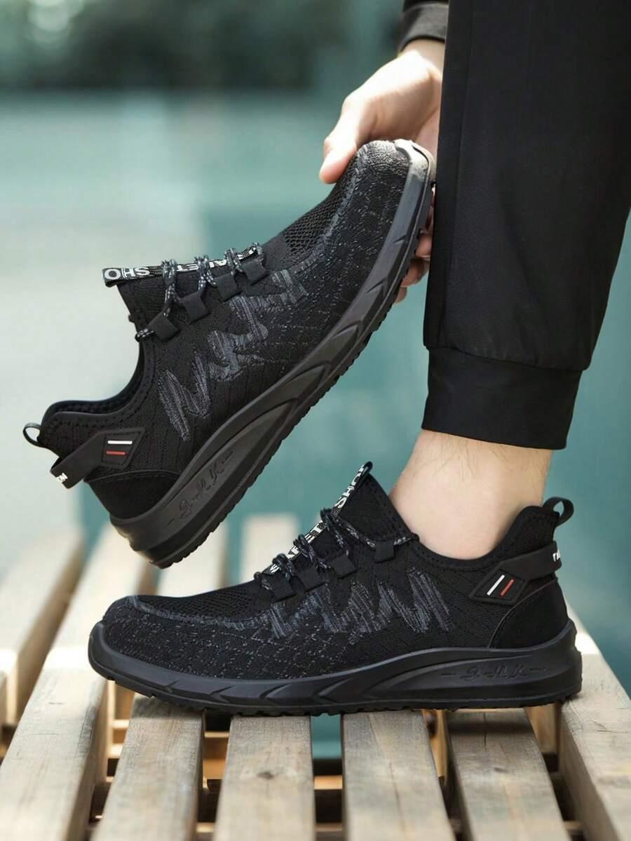SHEIN CZARNE BUTY SPOROTWE S06__43