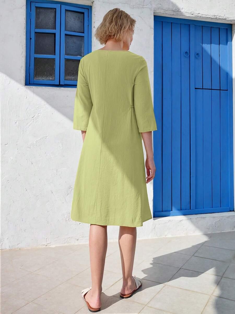 EMERY ROSE ZIELONA MIDI SUKIENKA S06__XL