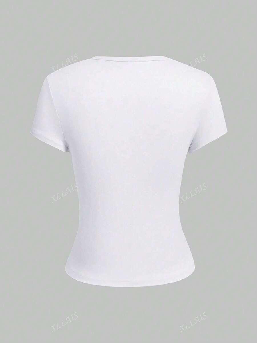 SHEIN BIAŁY TOP BASIC S06__S