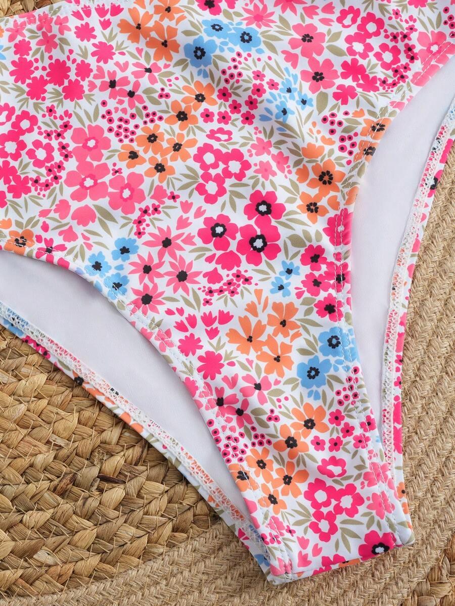 SHEIN DWUCZĘŚCIOWY STRÓJ KĄPIELOWY S09__M