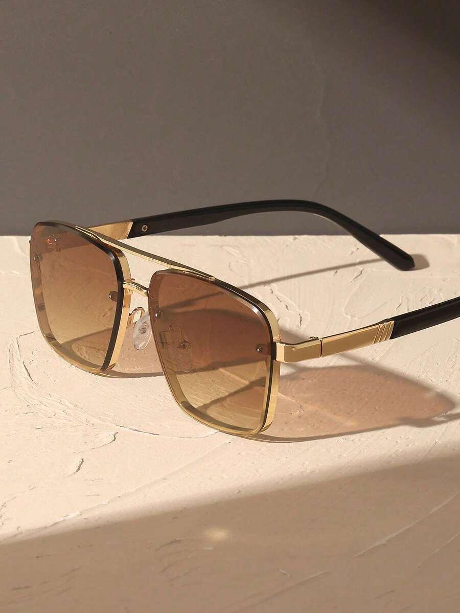 SHEIN OKULARY PRZECIWSŁONECZNE PILOTKI S07
