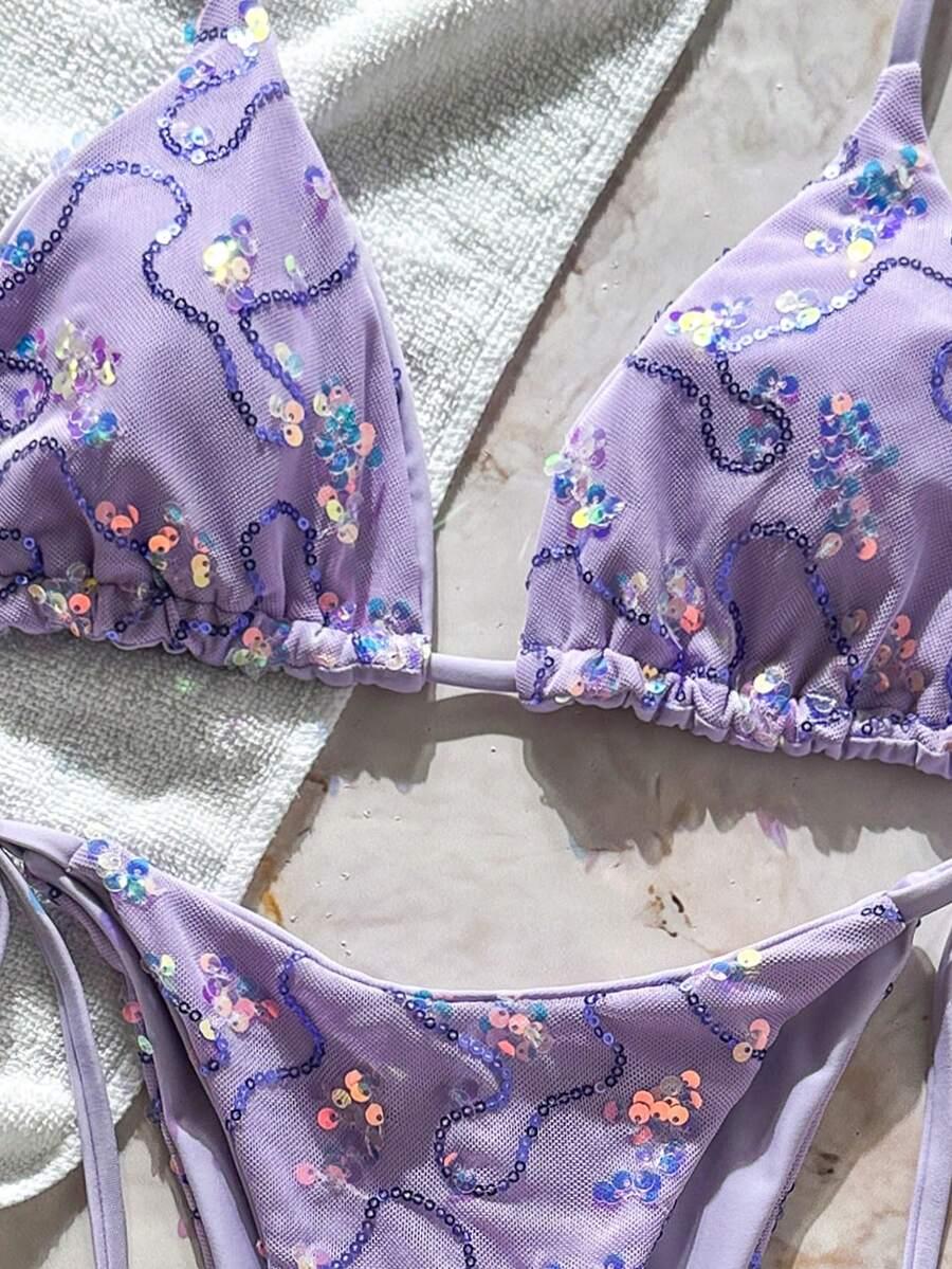 SHEIN DWUCZĘŚCIOWY STRÓJ KĄPIELOWY S06__S