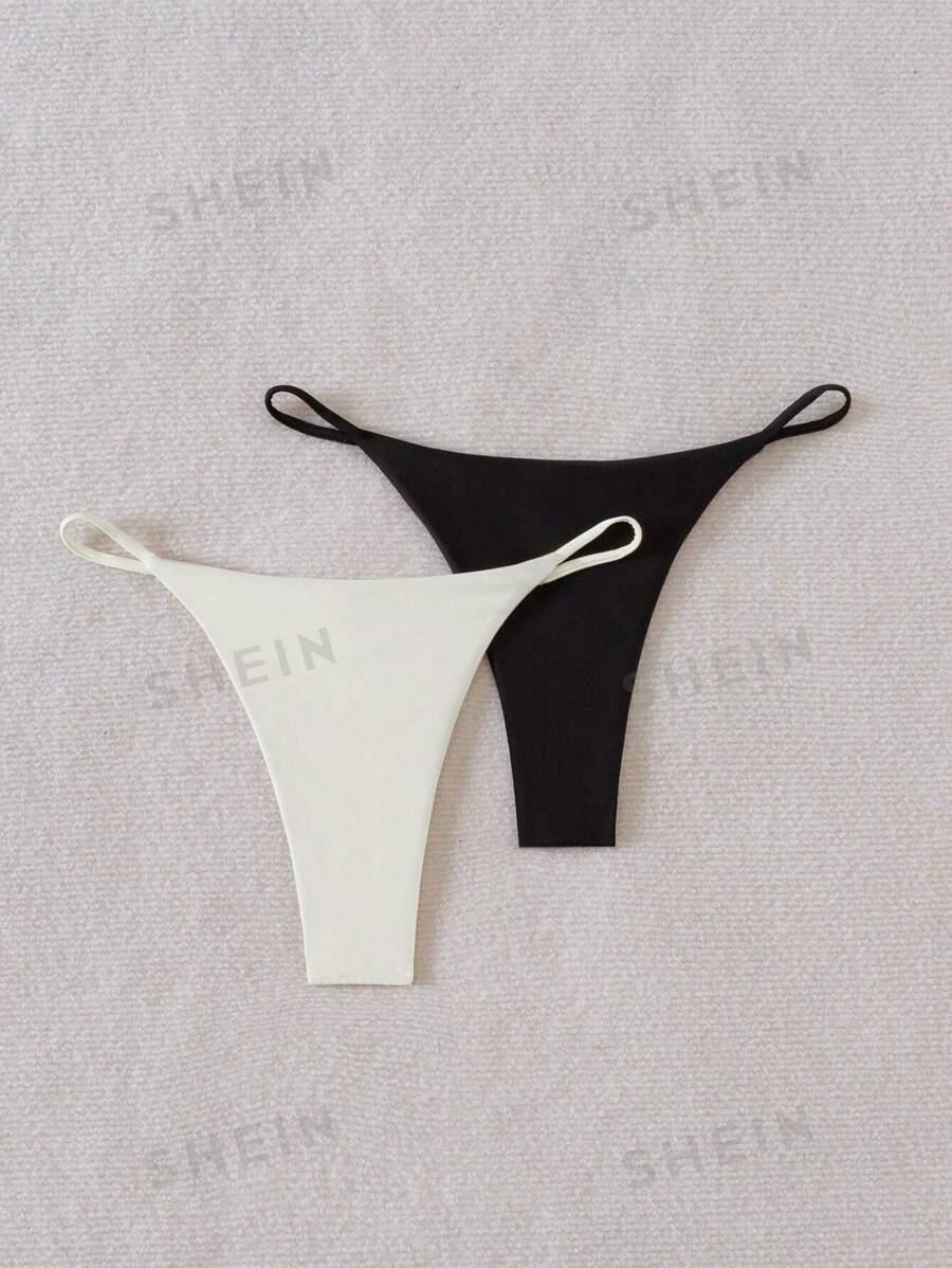 SHEIN DÓŁ OD BIKINI 2-PACK S09__XS
