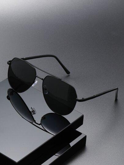 SHEIN CZARNE OKULARY PRZECIWSŁONECZNE S07