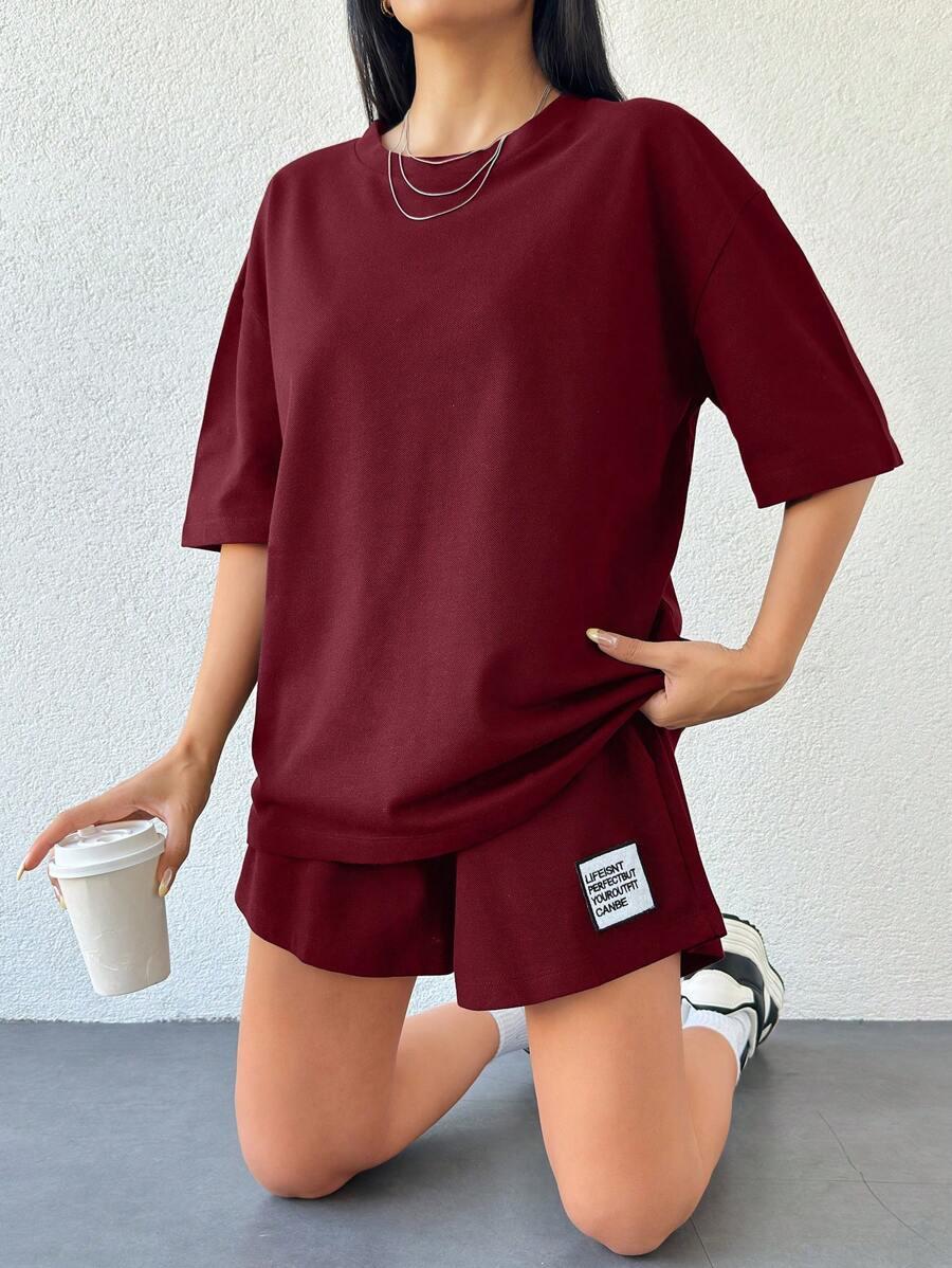 SHEIN KOMPLET SPODENKI BLUZKA S06__XS
